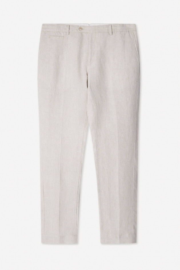 Hackett London Hose aus Leinen in Hellbeige