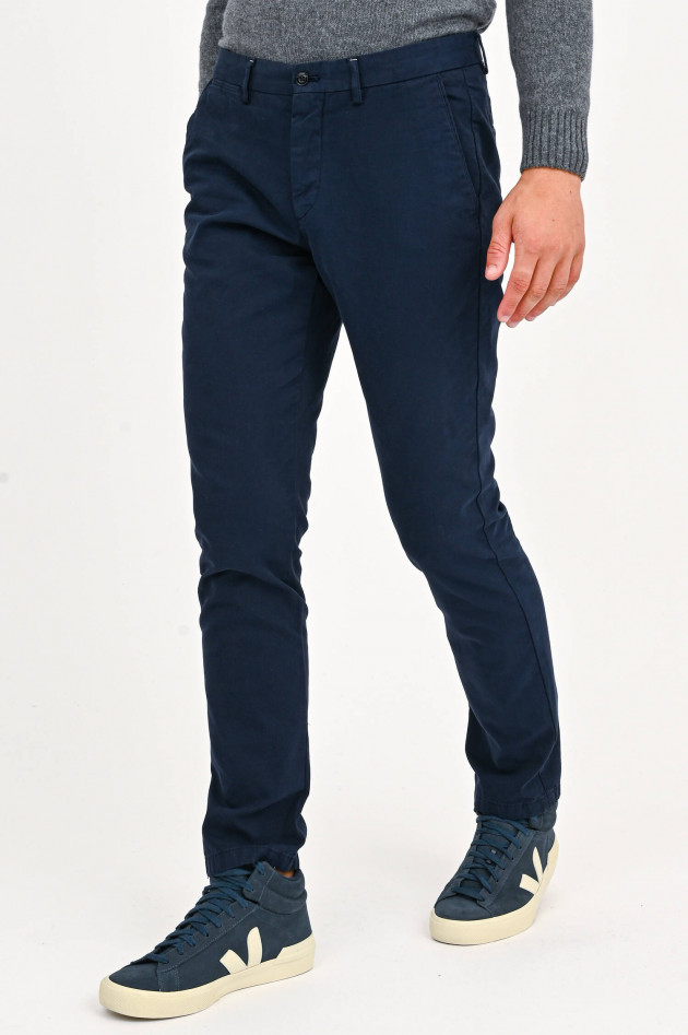 Hackett London Chino aus Baumwolle in Navy