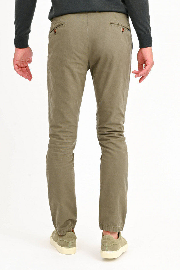 Hackett London Chino aus Baumwolle in Oliv