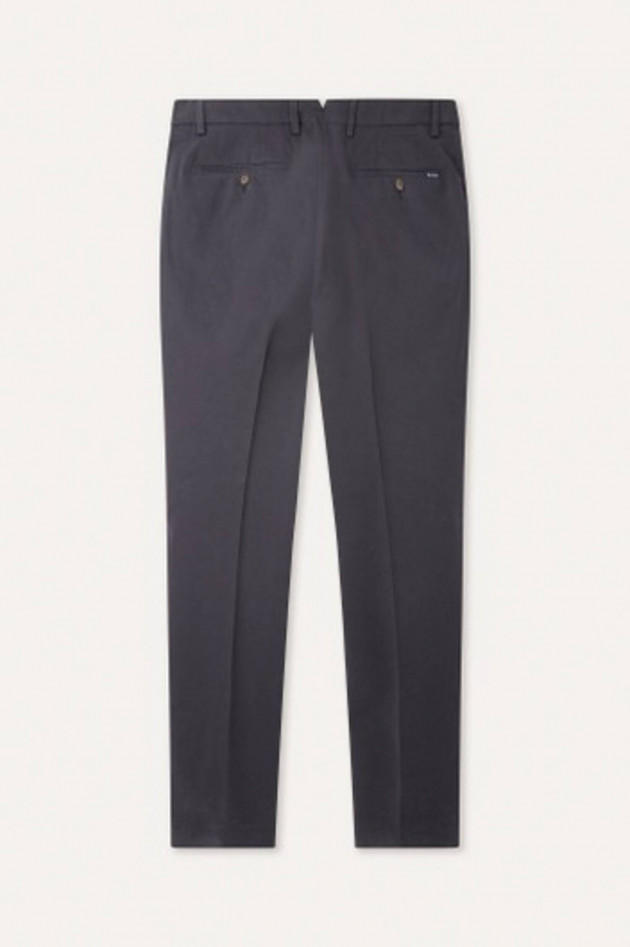 Hackett London Chinohose aus Baumwolle in Navy