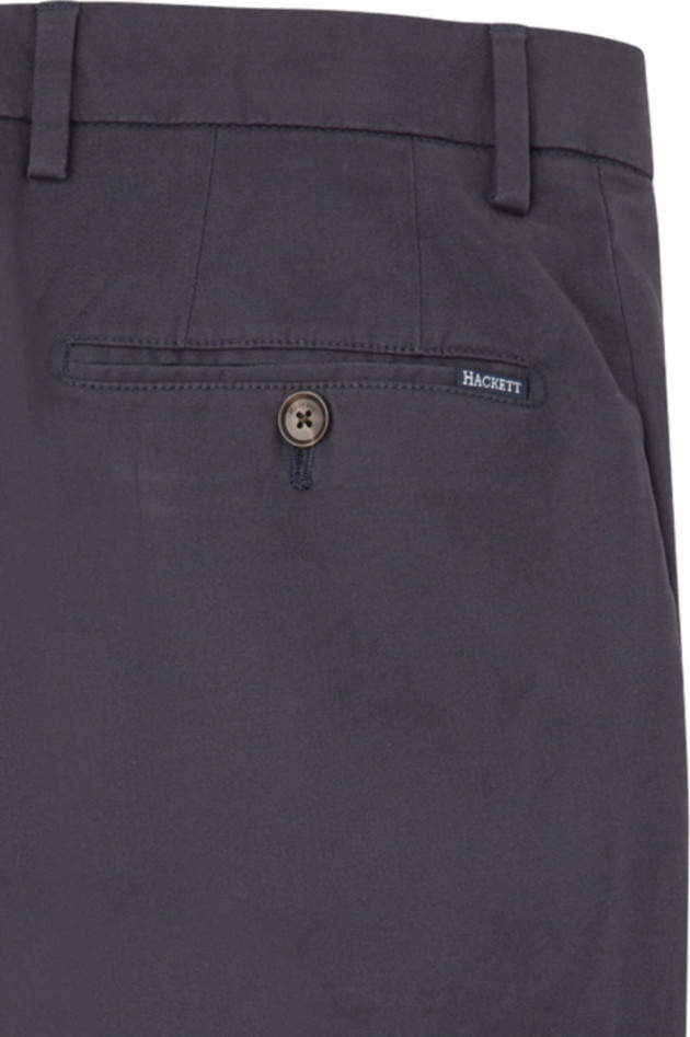 Hackett London Chinohose aus Baumwolle in Navy