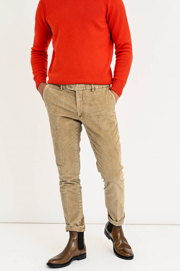 Hackett London Cord Chino in Sand