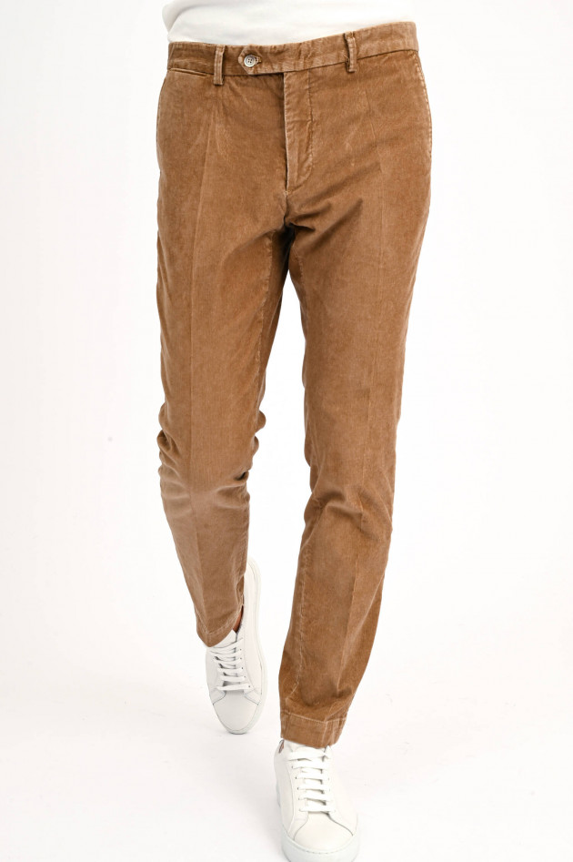 Hackett London Cord Chino in Camel
