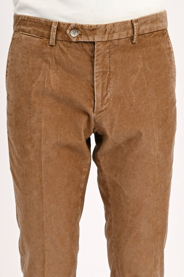 Hackett London Cord Chino in Camel