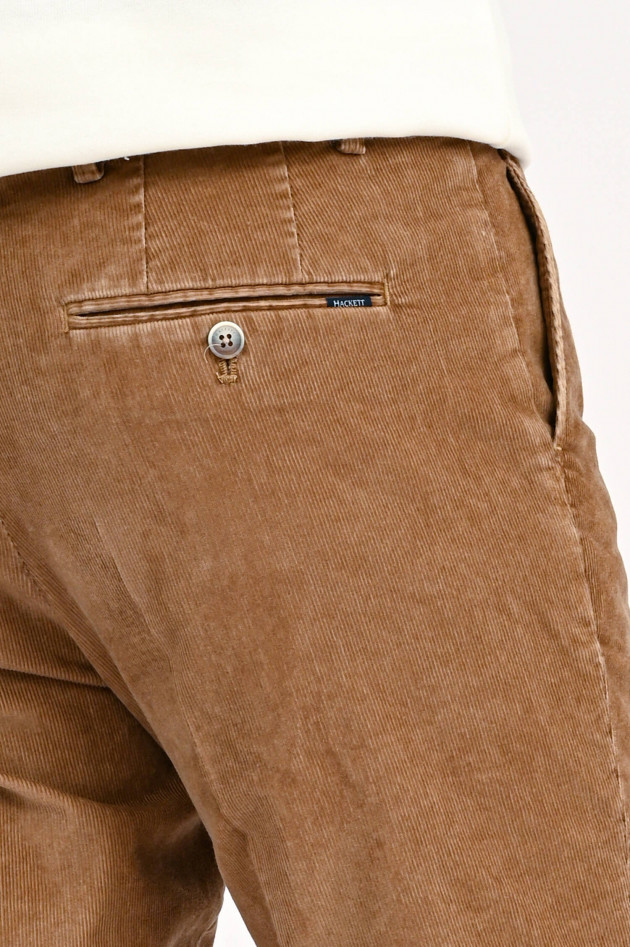 Hackett London Cord Chino in Camel