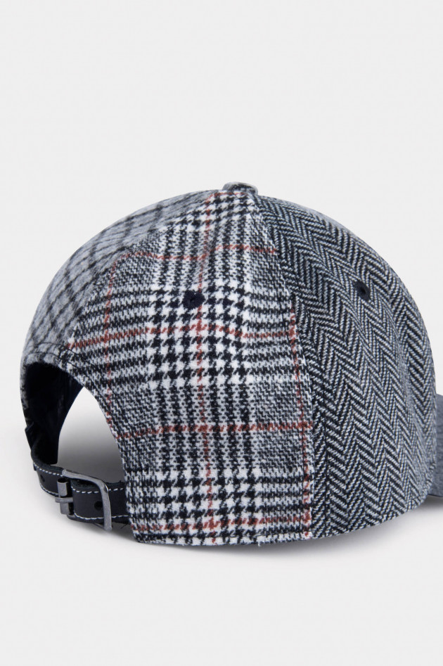 Hackett London Wollmix Basecap in Grau