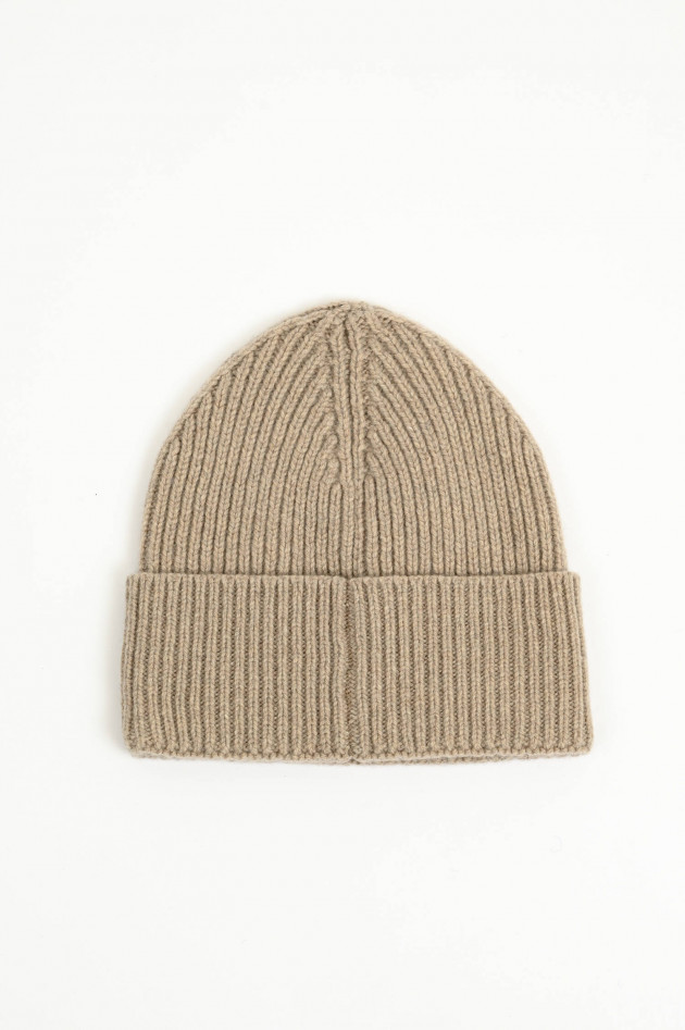 Hackett London Cashmere-Mütze in Beige