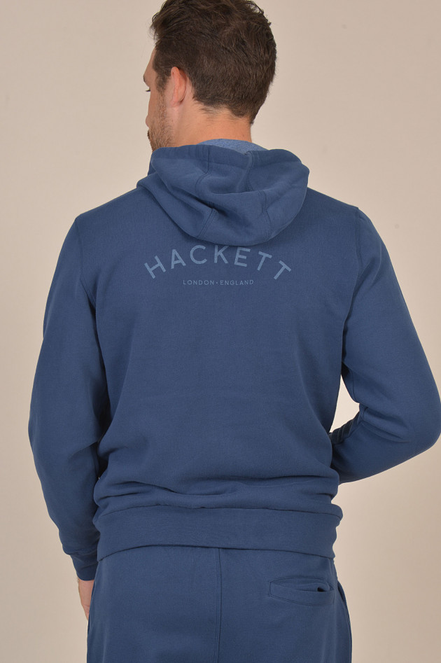 Hackett London Sweatjacke in Blau