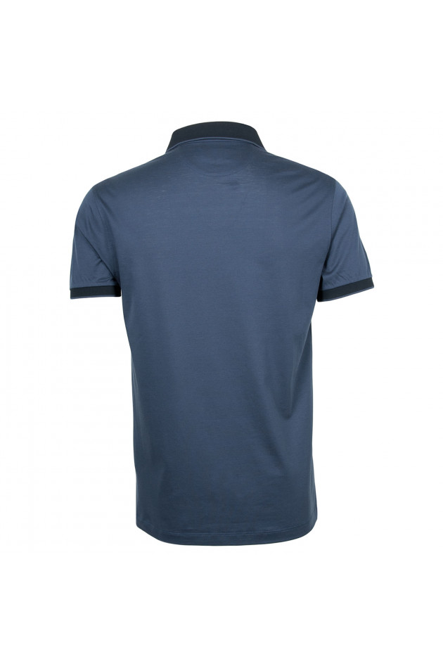 Hackett London Poloshirt in Blau