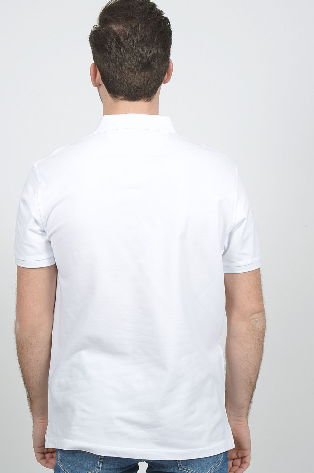 Hackett London Poloshirt Nr. 1 in Weiß