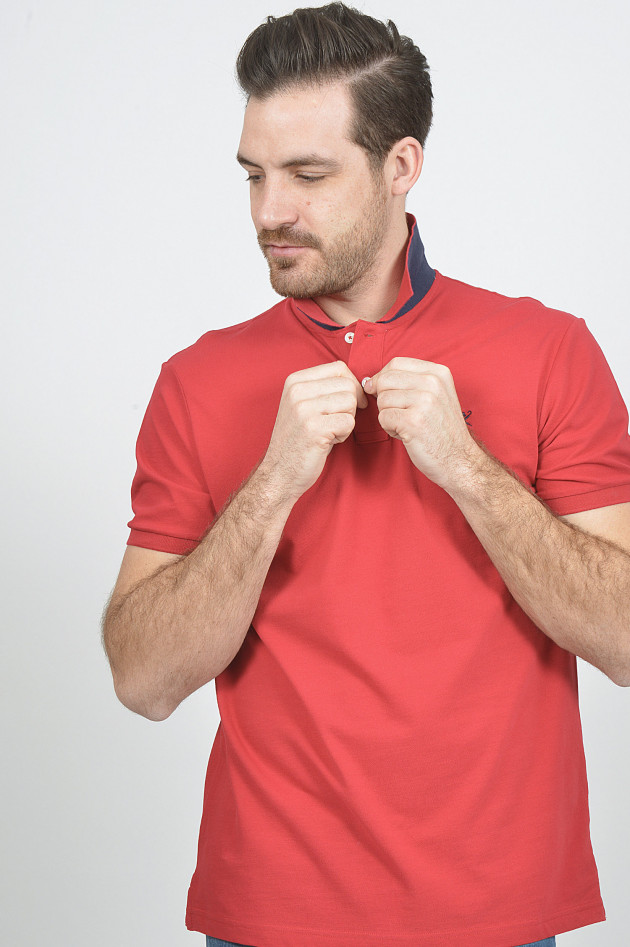 Hackett London Poloshirt in Ro