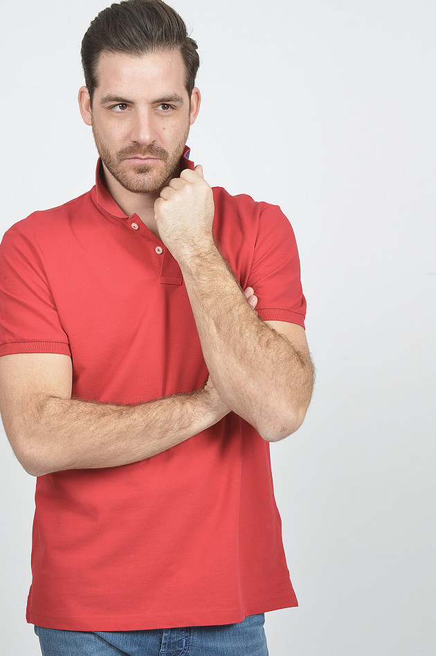 Hackett London Poloshirt in Ro