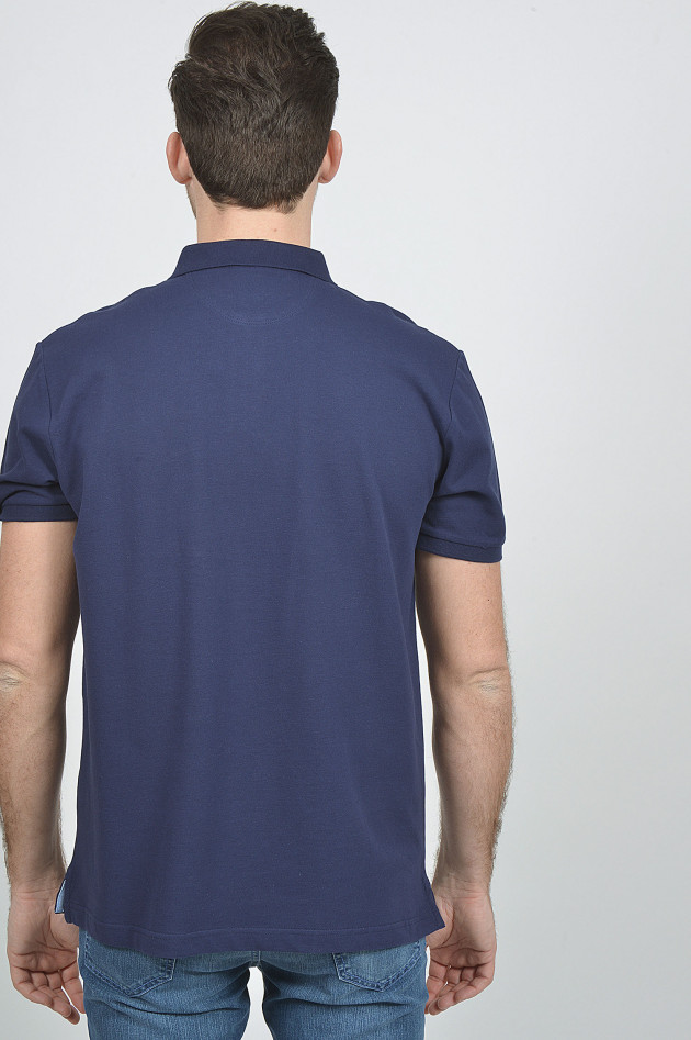 Hackett London Poloshirt in Navy