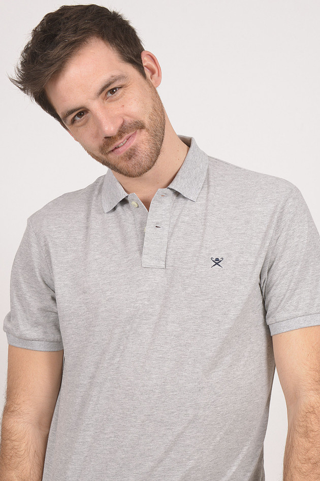 Hackett London Poloshirt in Grau