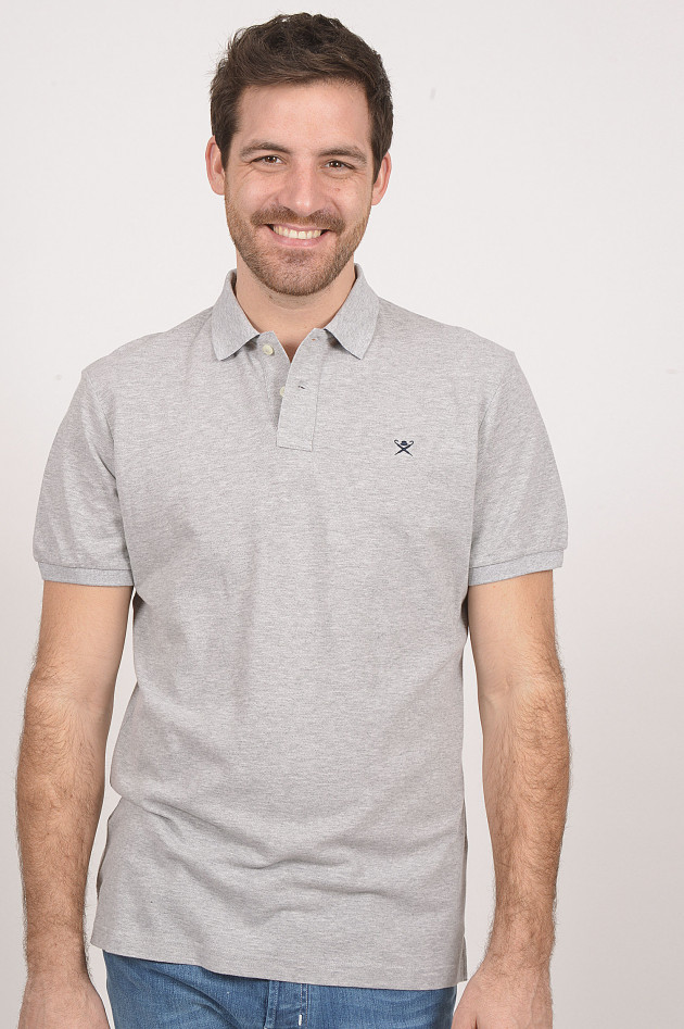 Hackett London Poloshirt in Grau