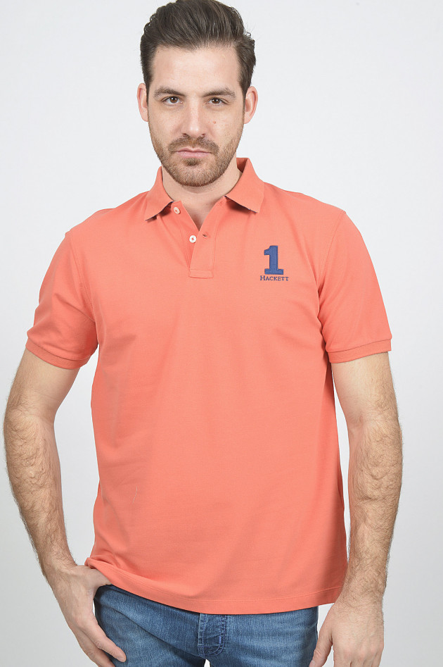 Hackett London Poloshirt Nr. 1 in Orange