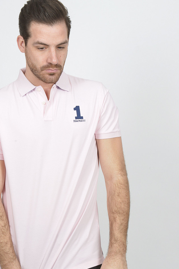 Hackett London Poloshirt Nr. 1 in Rosa