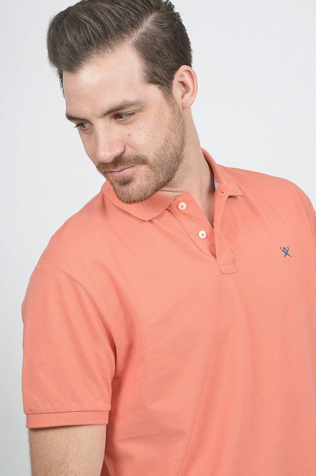 Hackett London Poloshirt in Orange