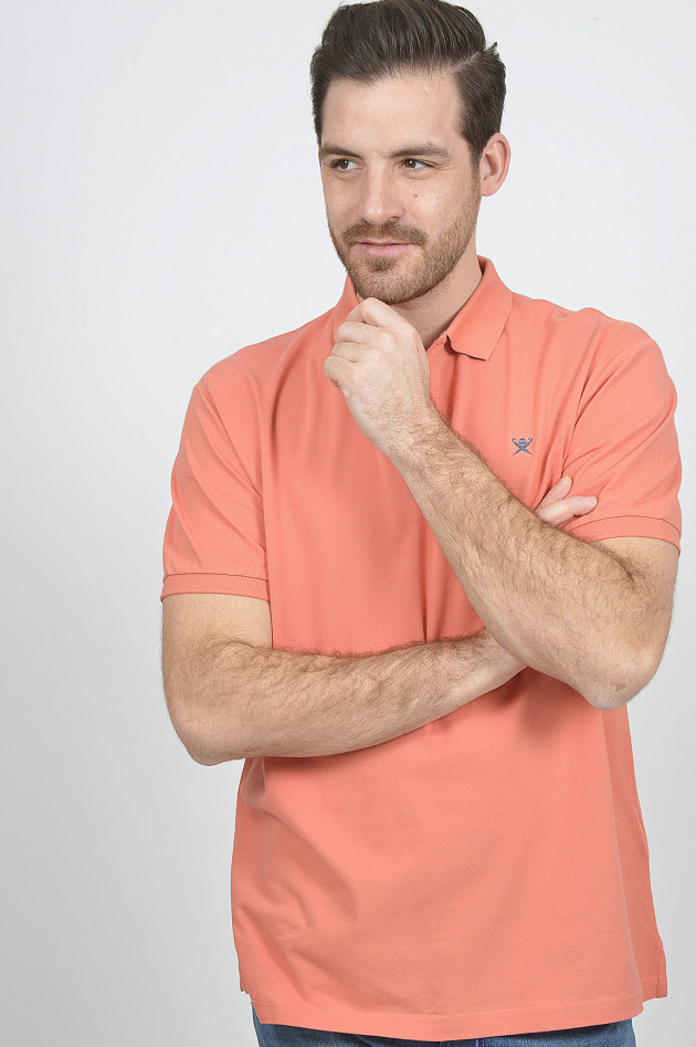 Hackett London Poloshirt in Orange