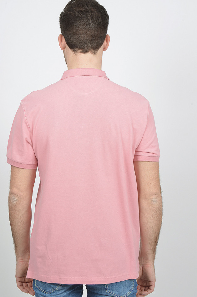 Hackett London Poloshirt in Rosa