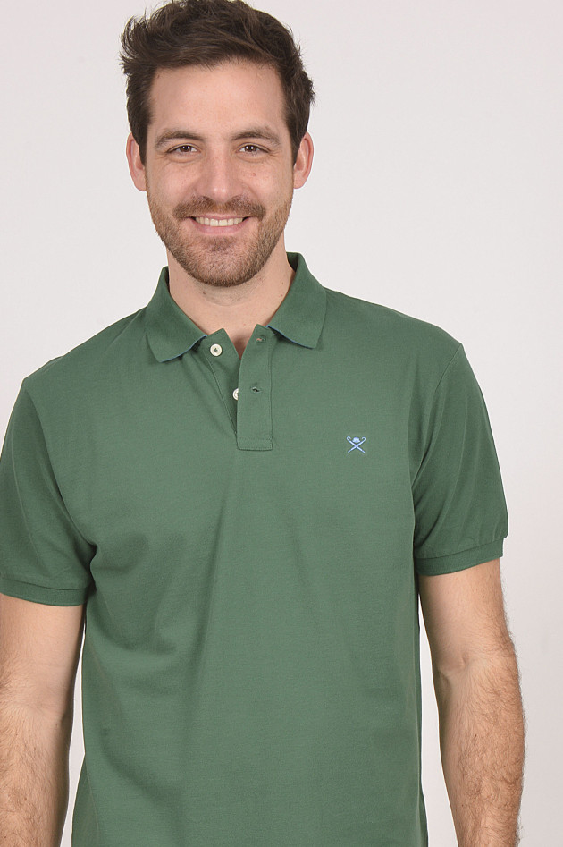 Hackett London Poloshirt in Grün