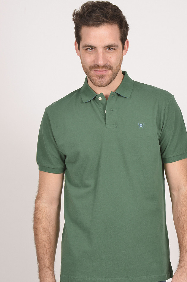 Hackett London Poloshirt in Grün