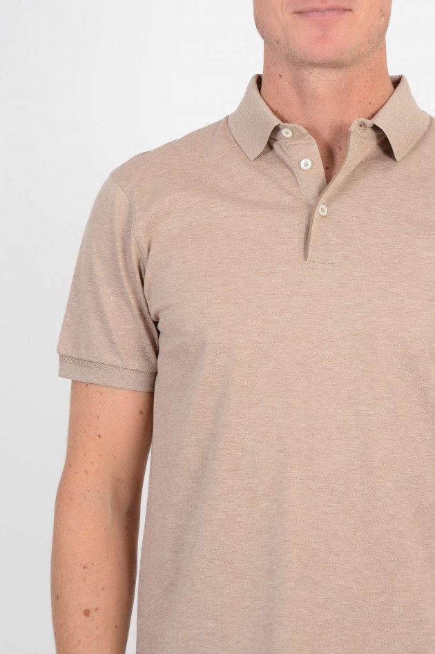 Hackett London Poloshirt in Beige