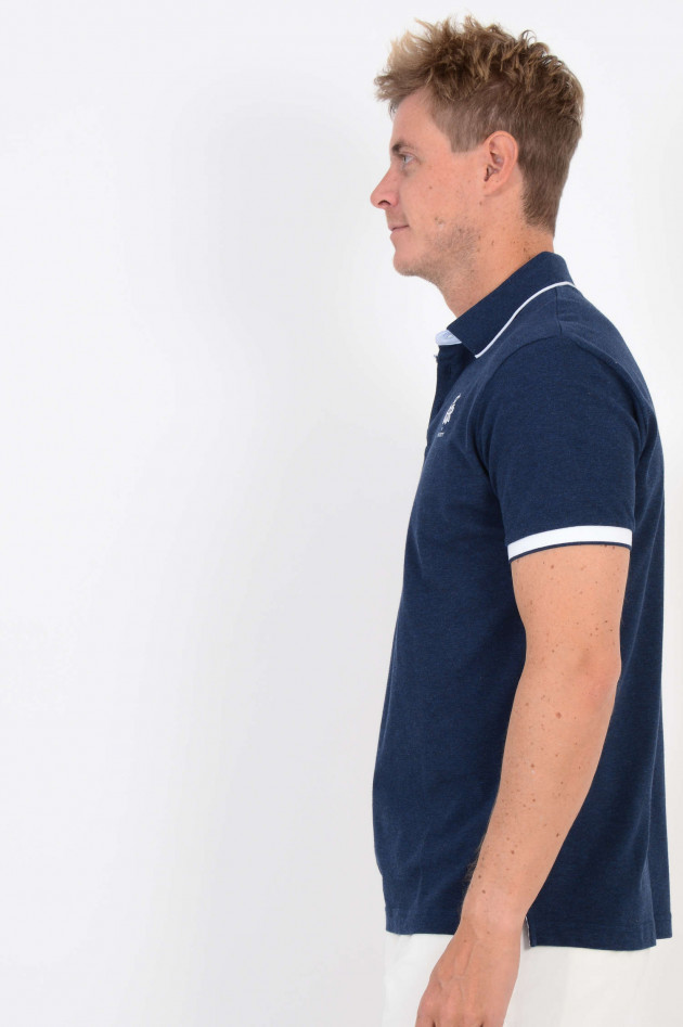 Hackett London Poloshirt in Navy