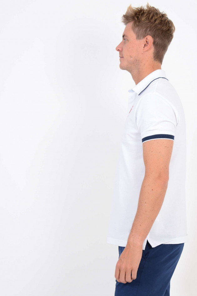 Hackett London Poloshirt in Weiß