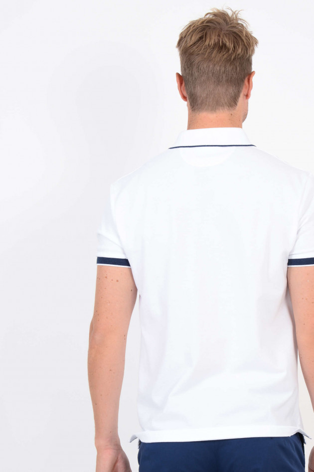 Hackett London Poloshirt in Weiß