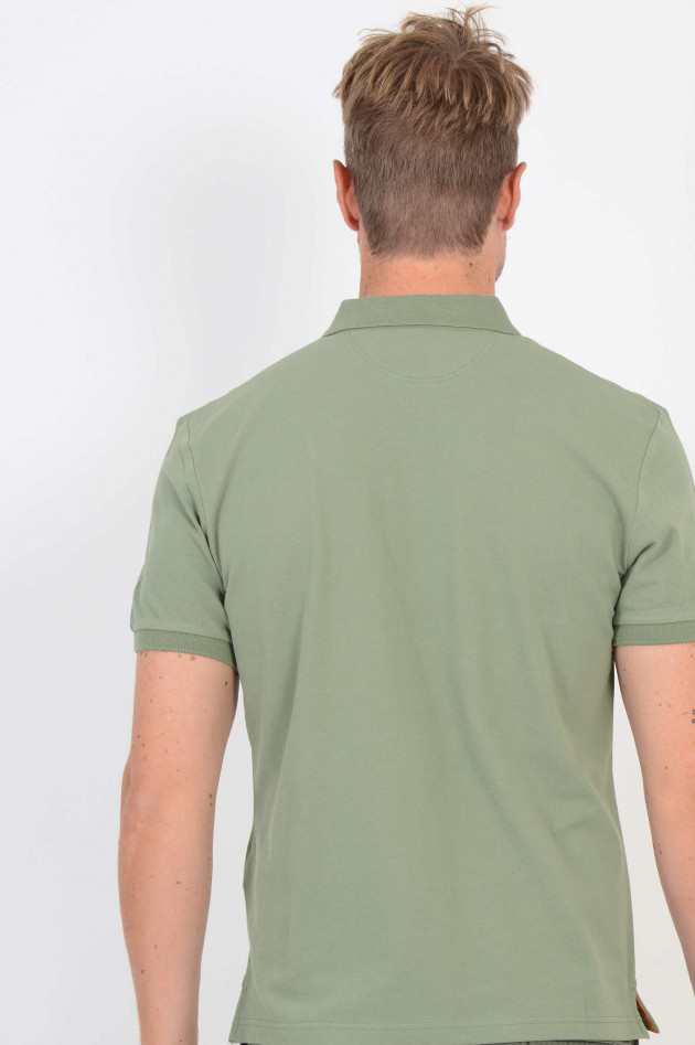 Hackett London Poloshirt in Hellgrün