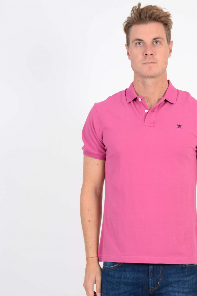 Hackett London Poloshirt in Pink