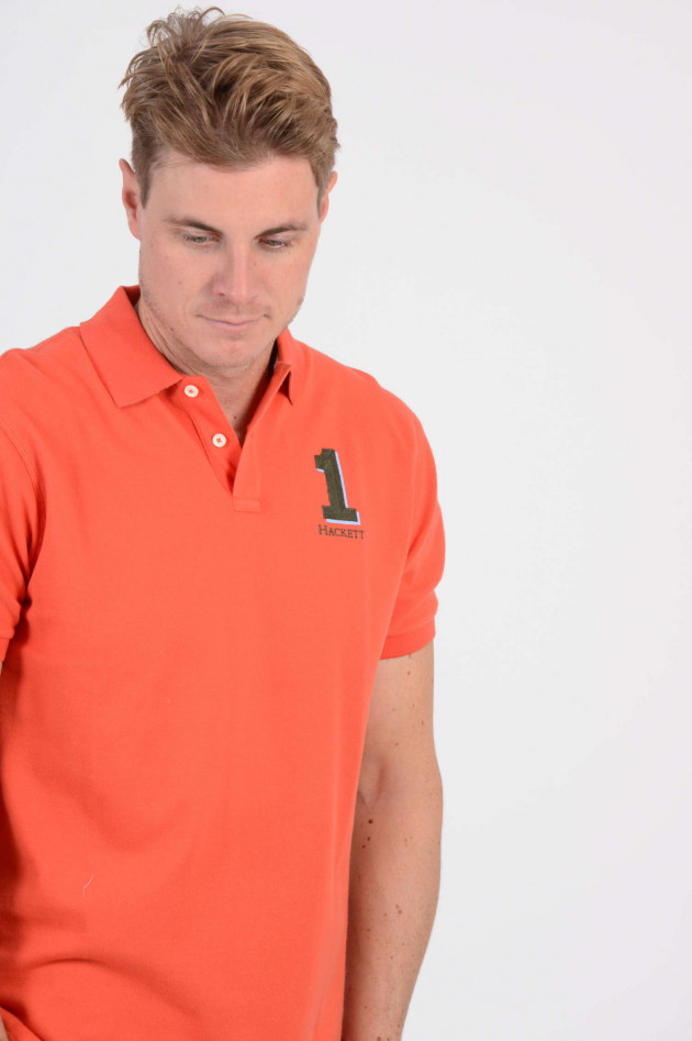 Hackett London Poloshirt in Orange