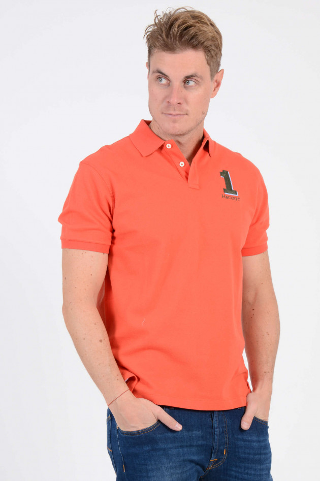 Hackett London Poloshirt in Orange