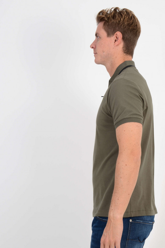 Hackett London Poloshirt in Oliv