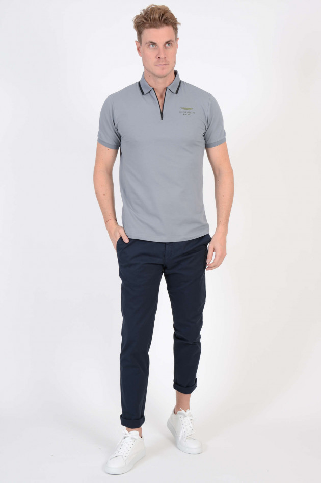 Hackett London Poloshirt in Grau