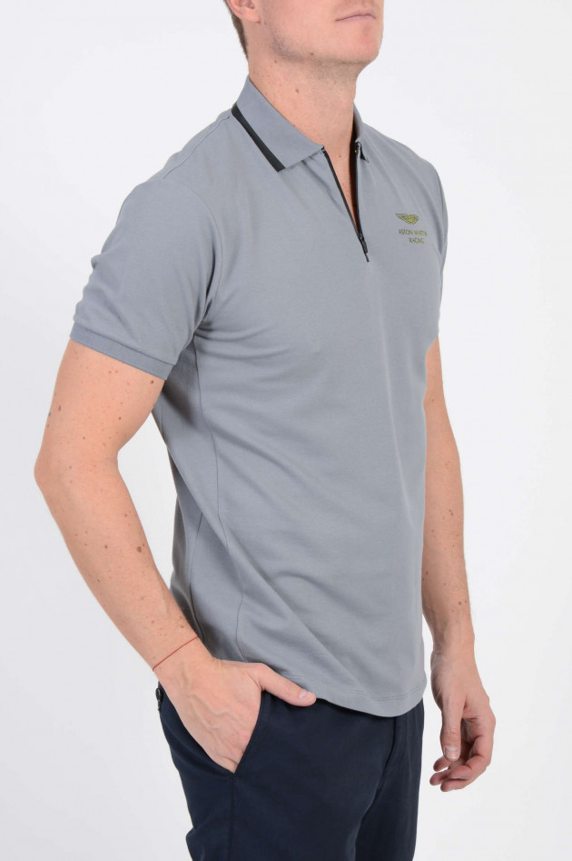 Hackett London Poloshirt in Grau