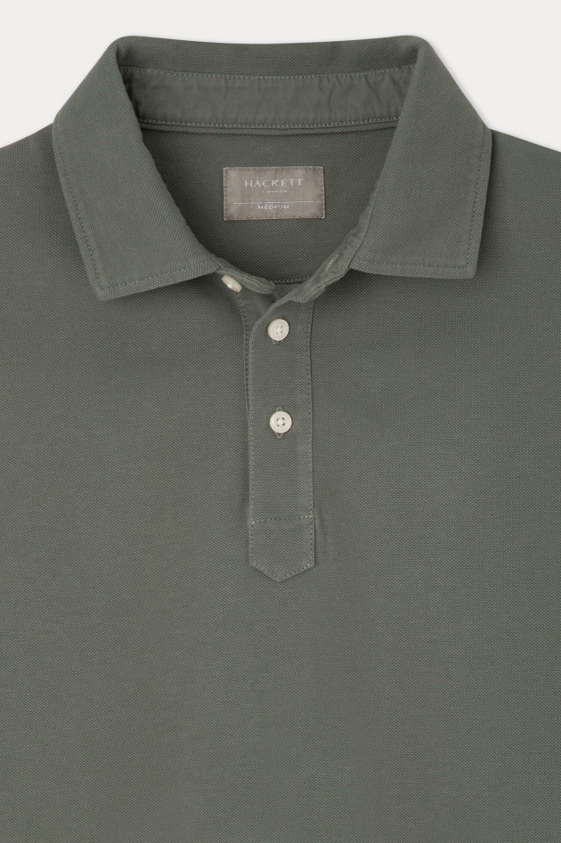 Hackett London Poloshirt in Oliv