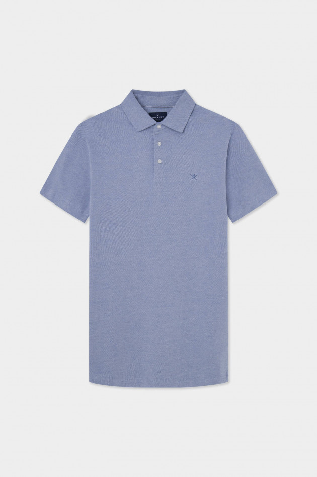 Hackett London  Polo-Shirt mit gesticktem Logo in Blau