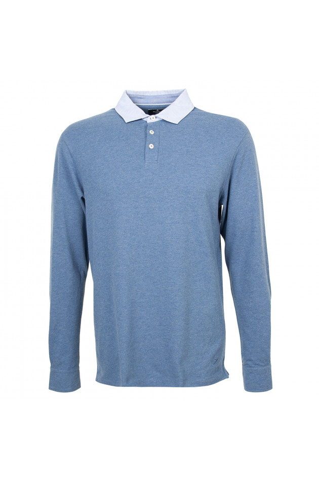 Hackett London Poloshirt in Blau