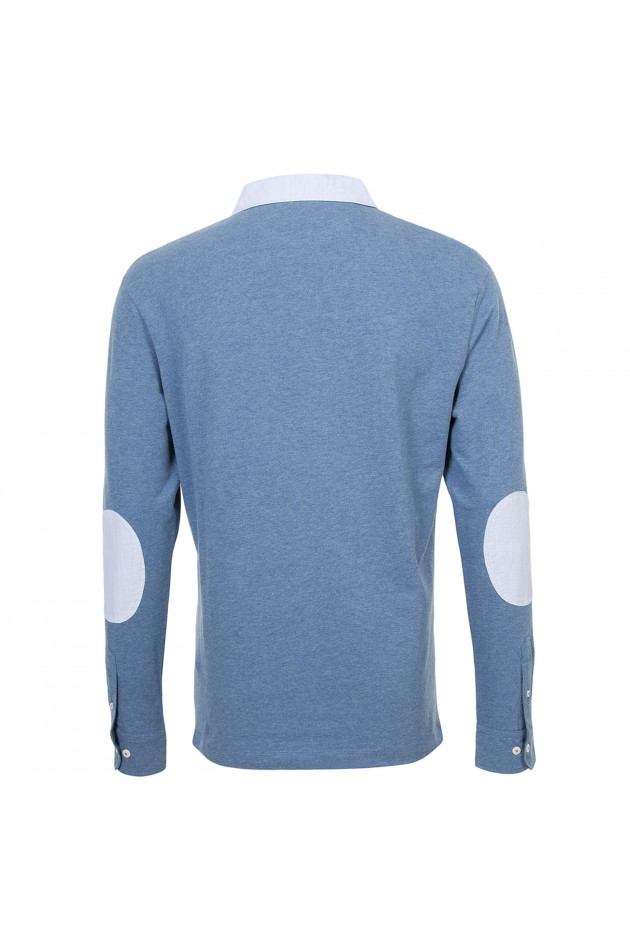 Hackett London Poloshirt in Blau