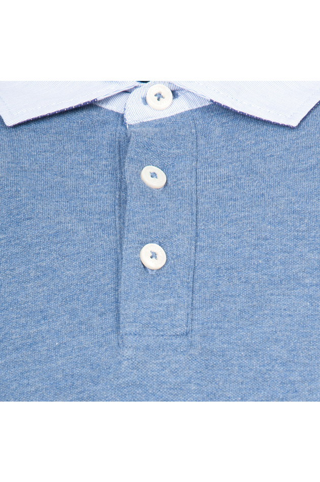 Hackett London Poloshirt in Blau