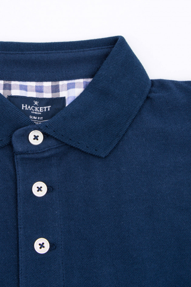 Hackett London Hemd aus Baumwolle in Navy