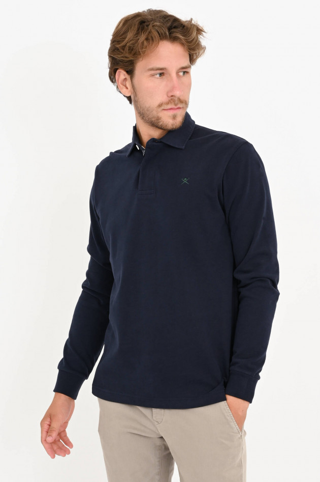 Hackett London Rugby Shirt in Navy