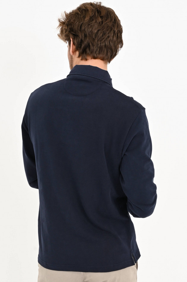 Hackett London Rugby Shirt in Navy