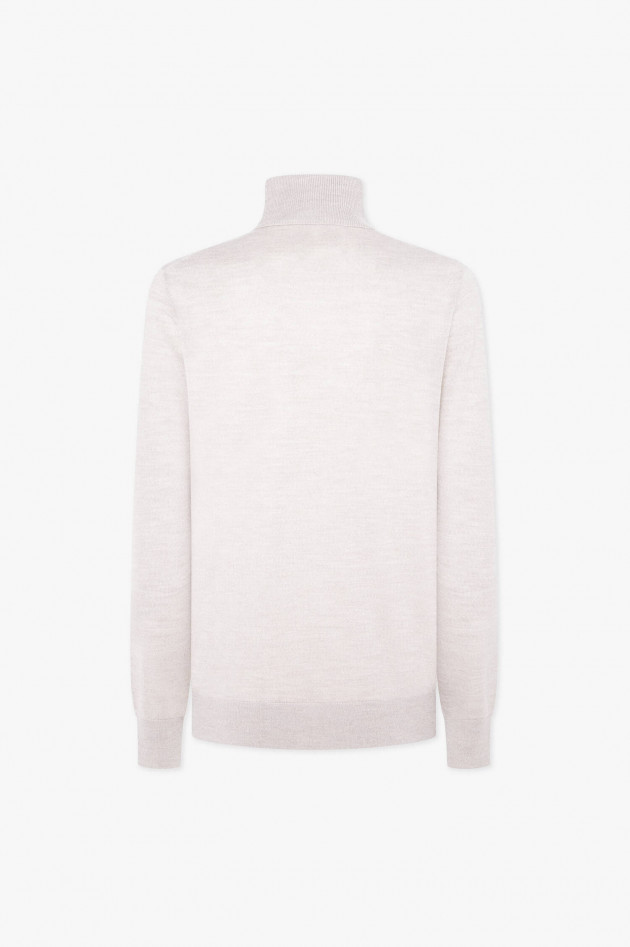 Hackett London Rollkragenpullover in Stone