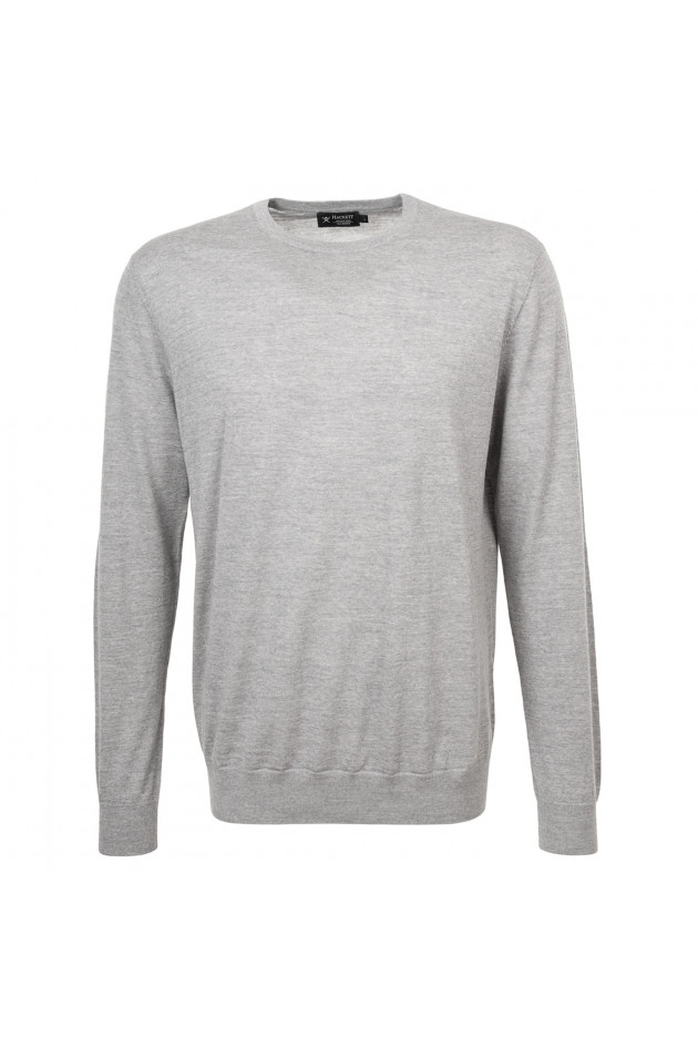 Hackett London Wollpullover in Grau