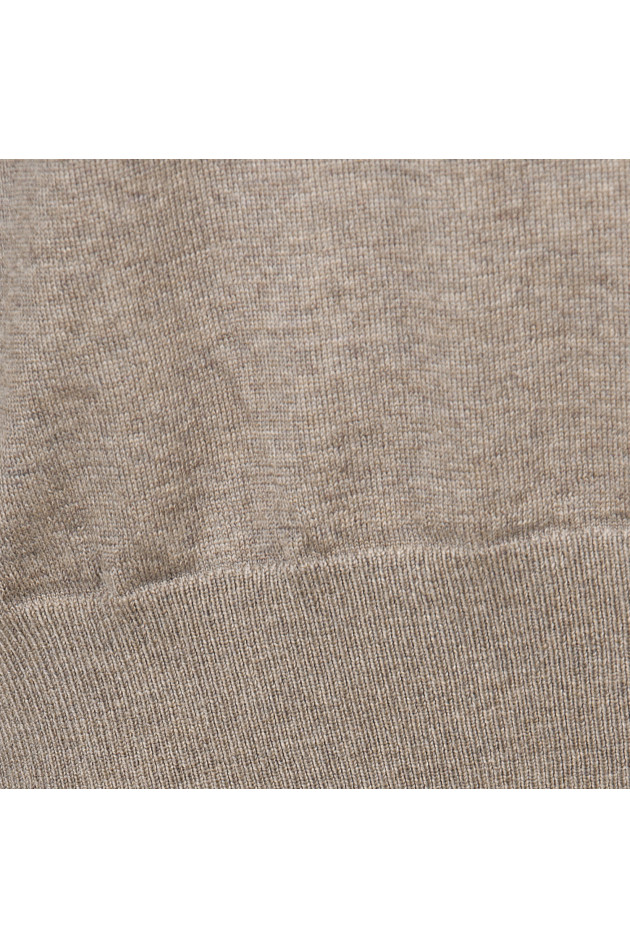 Hackett London Wollpullover in Taupe