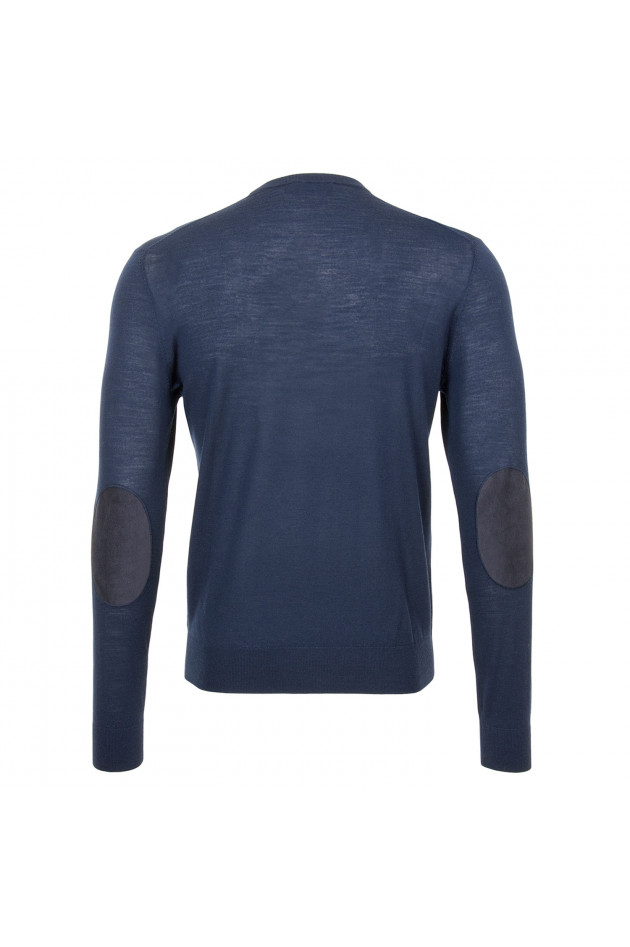 Hackett London Wollpullover in Navy