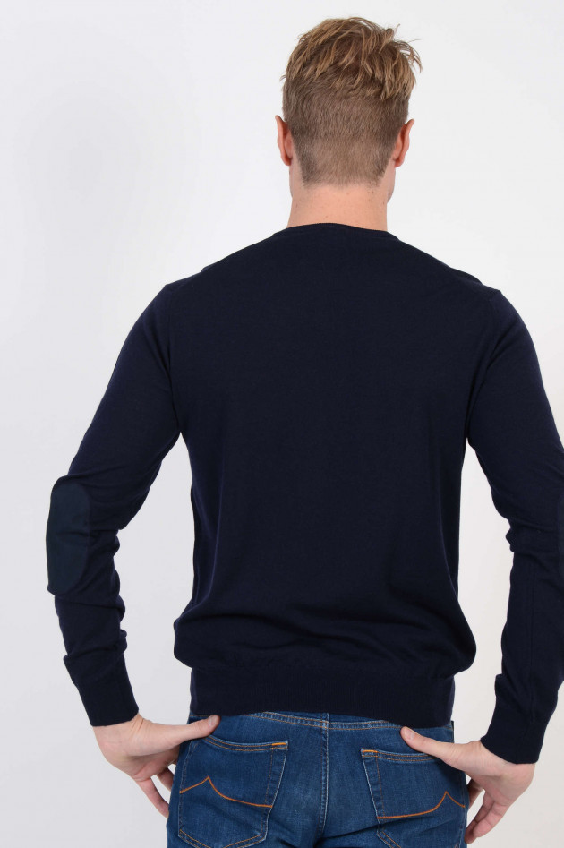 Hackett London Pullover in Navy